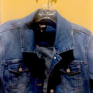 Kenzie Denim jean jacket, Kensie, large